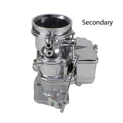 Set of 6 9 Super 7® 3-Bolt 2-Barrel Carburetors, Chrome Finish