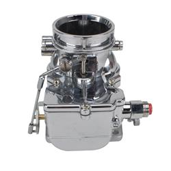 Set of 6 9 Super 7® 3-Bolt 2-Barrel Carburetors, Chrome Finish
