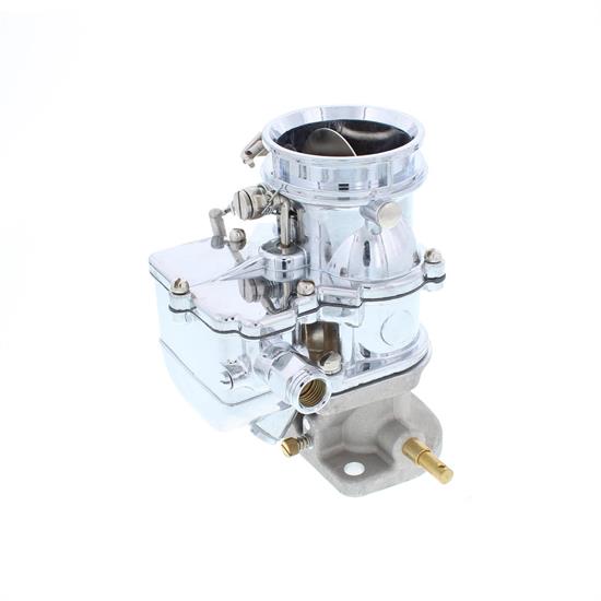 Primary 9 Super 7® 3-Bolt 2-Barrel Carburetor, Chrome Finish