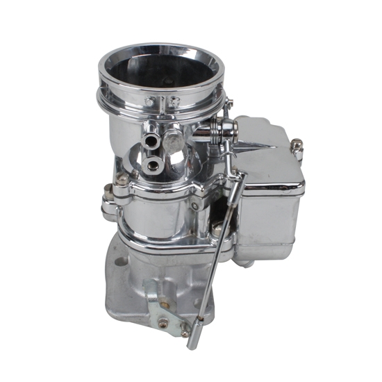 Secondary 9 Super 7® 3-Bolt 2-Barrel Carburetor, Chrome Finish