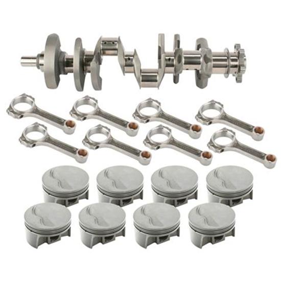 Light Forged SB Chevy Rotating Assem., 383 Inverted Dome, 5.7 Rod
