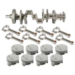 Light Forged SB Chevy Rotating Assembly, 383 Dome, 6 In Rods