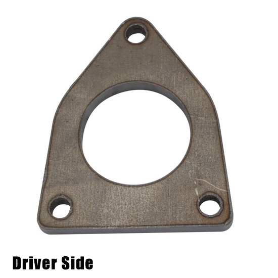 GM 5.3/6.0 Truck Exhaust Flanges, Mild Steel, 2.25 Inch