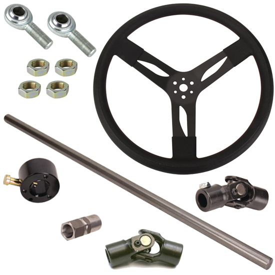 Speedway Motors Demo Derby Steering Column Kit, 78-96 Fullsize GM