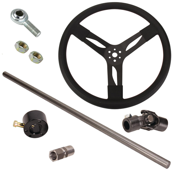 Speedway Motors Demo Derby Steering Column Kit, 65-78 Mopar