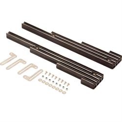 Speedway Motors SBC/TH350 Black Dress-Up Kit, Round A/C,Short V/C