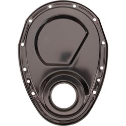 Speedway Motors SBC/TH350 Black Dress-Up Kit, Round A/C,Short V/C