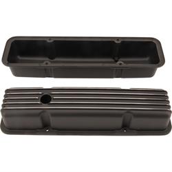 Speedway Motors SBC/TH350 Black Dress-Up Kit, Round A/C, Tall V/C