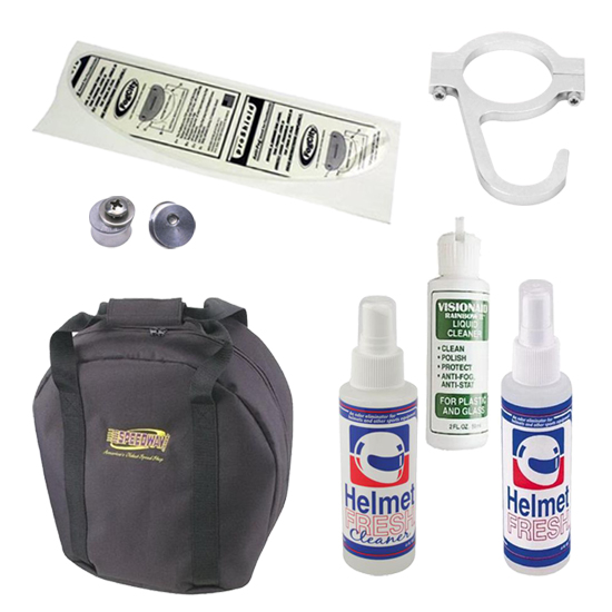 Speedway Motors Helmet Care and Accessory Kit