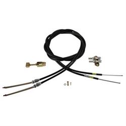 Lokar Trans Mount Emergency Hand Brake Kit, 11 Inch, Black