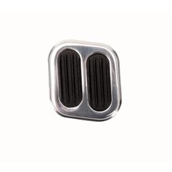 Speedway Motors Pol. Alum. Throttle/Brake/Dimmer Pedal Kit, Large