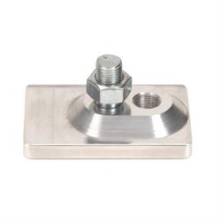 Speedway Motors Pol. Alum. Throttle/Brake/Dimmer Pedal Kit, Small