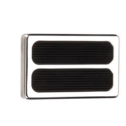 Speedway Motors Pol. Alum. Throttle/Brake/Dimmer Pedal Kit, Small