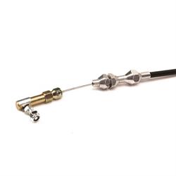 Lokar Midnight Series Standard Throttle/Brake Pedal Kit, w/Cable
