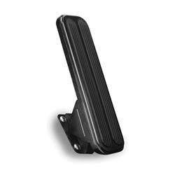 Lokar Midnight Series Standard Throttle/Brake Pedal Kit, w/Cable