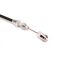 Lokar Midnight Series Standard Throttle/Brake Pedal Kit, w/Cable