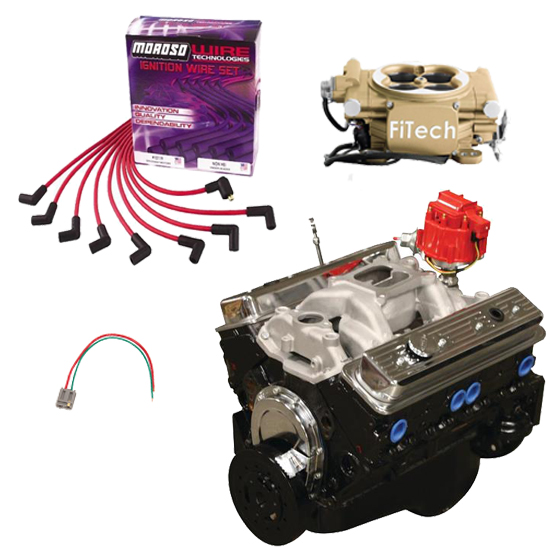 BluePrint Budget SBC 355 Crate Engine Package, FiTech EFI