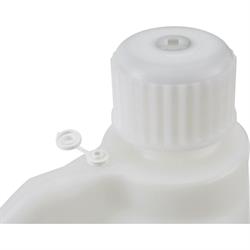 Utility Jug w/Filler Hose, White, 5 Gallon