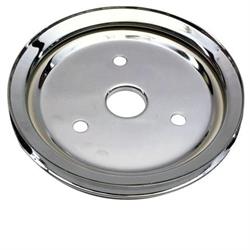 1955-68 Small Block Chevy Upper/Lower Short Water Pump Kit,Chrome