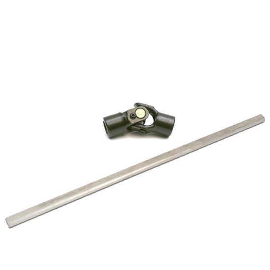 Universal 18 Inch Double D Steering Shaft and U-Joint Kit