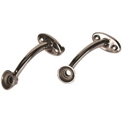 Polished Stainless Steel Highboy Headlight Mount Kit