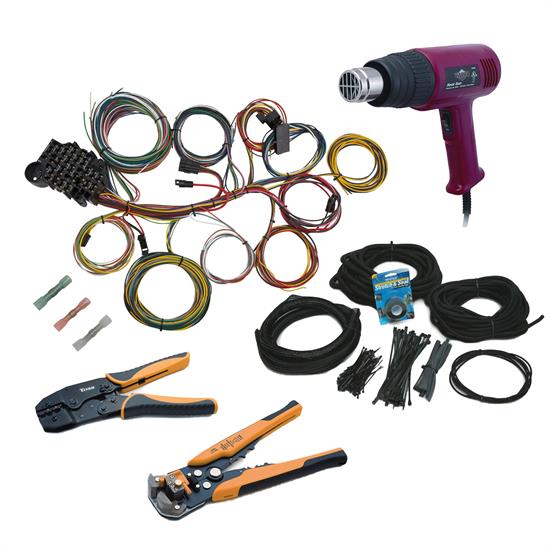 Universal 22 Circuit Wiring Harness with Install Package