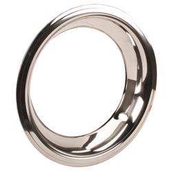 GM Style Rally Wheels, Beauty Rings, Derby Caps, 5 on 4.75, Silv.