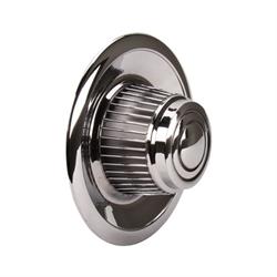 GM Style Rally Wheels, Beauty Rings, Derby Caps, 5 on 4.75, Silv.