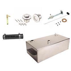 Speedway 1955-59 Chevy Pickup Under Box Aluminum Fuel Tank Kit