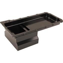 LS Engine Swap Conversion Low Profile Oil Pan Kit, Black, 10 AN
