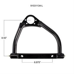 Chromoly Upper Control Arm-Steel Cross Shaft Kit