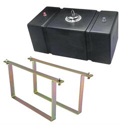 Jaz 16 Gallon Polyethylene Fuel Cell and Mounting Straps Kit