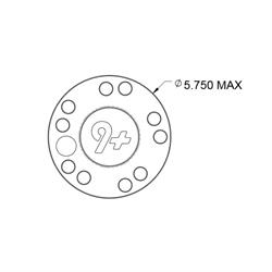 Pro-Lite Vented Rear Brake Rotor and Hat Kit