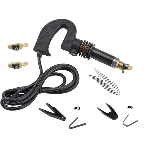 Ideal Heated Knives Tire Grooving Iron Kit W/#3/4/8 Heads/Blades