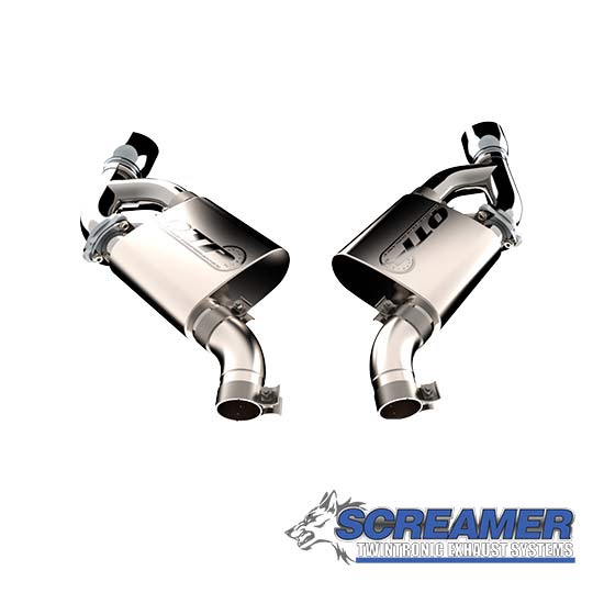 QTP 400116 Screamer Exhaust System, Axle Back, Kit