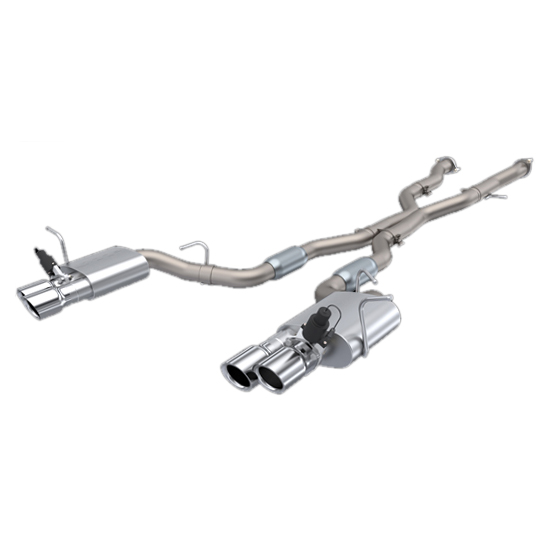 QTP 427218 Screamer Exhaust System, Cat Back, Kit