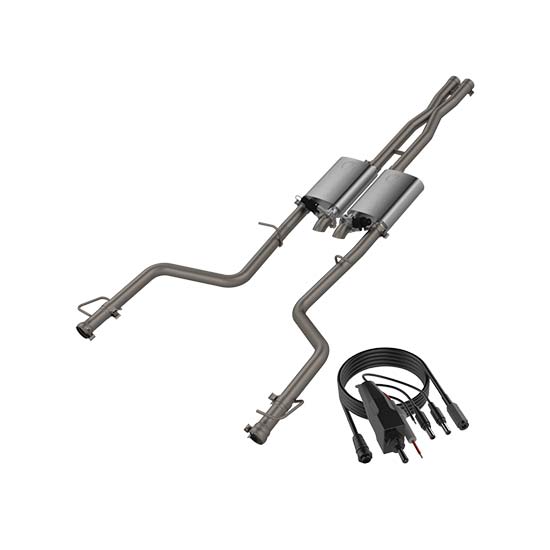 QTP 430015 Screamer Exhaust System, Cat Back, Kit