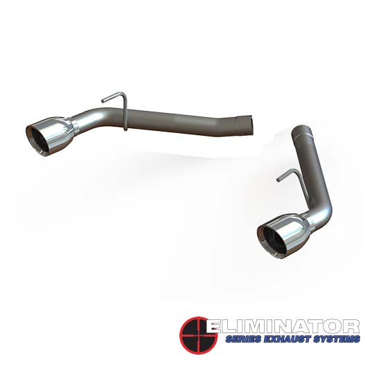 QTP 700110 Eliminator Exhaust Systems, Axle Back, Kit
