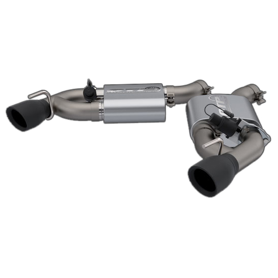 QTP 400116B Screamer Exhaust System, Axle Back, Kit