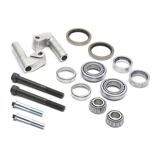 1974-80 Mustang II Brakes to 1949-54 Chevy Spindles, Stainless