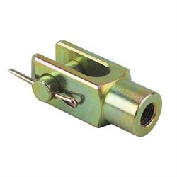 Speedway 3/8 Inch Fine Thread Steel Clevis End