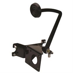Speedway Black Universal Brake Pedal/Master Cylinder Frame Bracket