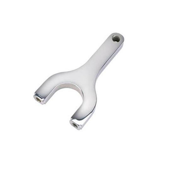 Ford Upper Steering Arm, Chrome, 7-3/4 Inch, 5/8 Hole