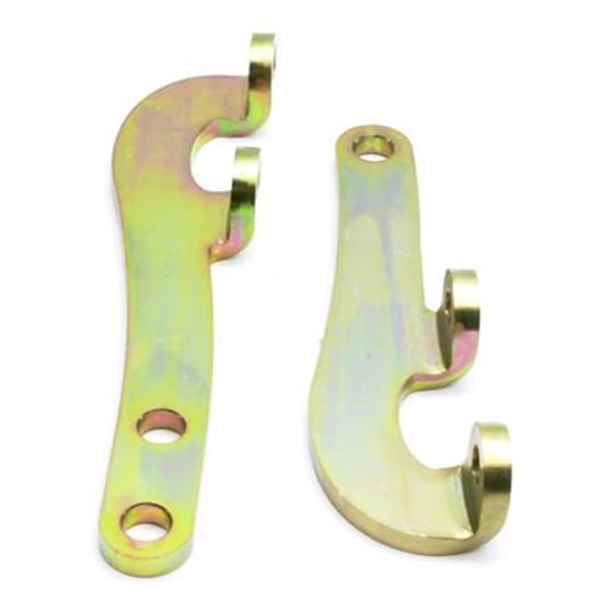 Speedway Chevy Spindle Flat Plate Steering Arms, Plain