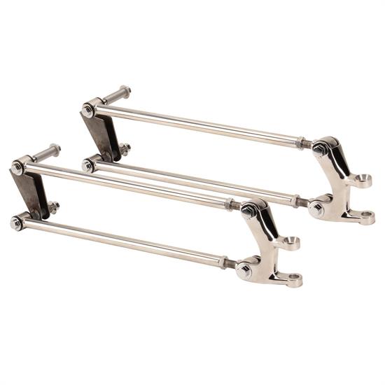 Speedway 1932-1934 Ford Front Four Bar Kit - Stainless Steel