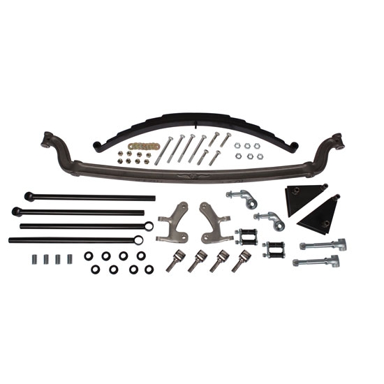 Model A 4Bar IBeam Axle Kit for Ford Spindles, Plain