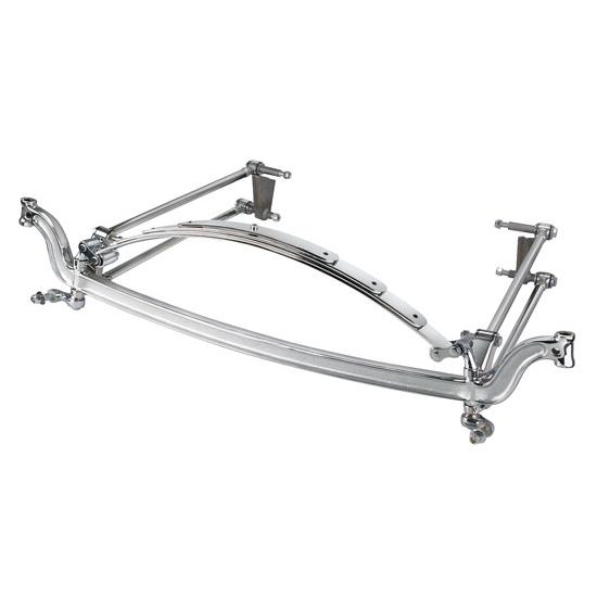 Model A 4Bar IBeam Axle Kit for Ford Spindles, Chrome