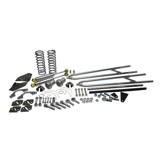 Deluxe Coil-Over Rear Suspension Kit, Chrome