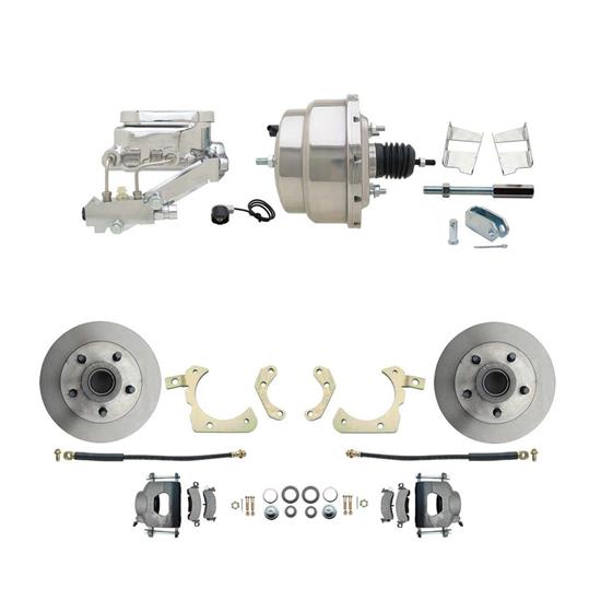 Speedway Power Disc Brake Kit, 11 in. Standard Disc Brakes, Chevy 59-64