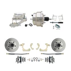 Speedway Power Disc Brake Kit, 11 in. Standard Disc Brakes, Chevy 59-64